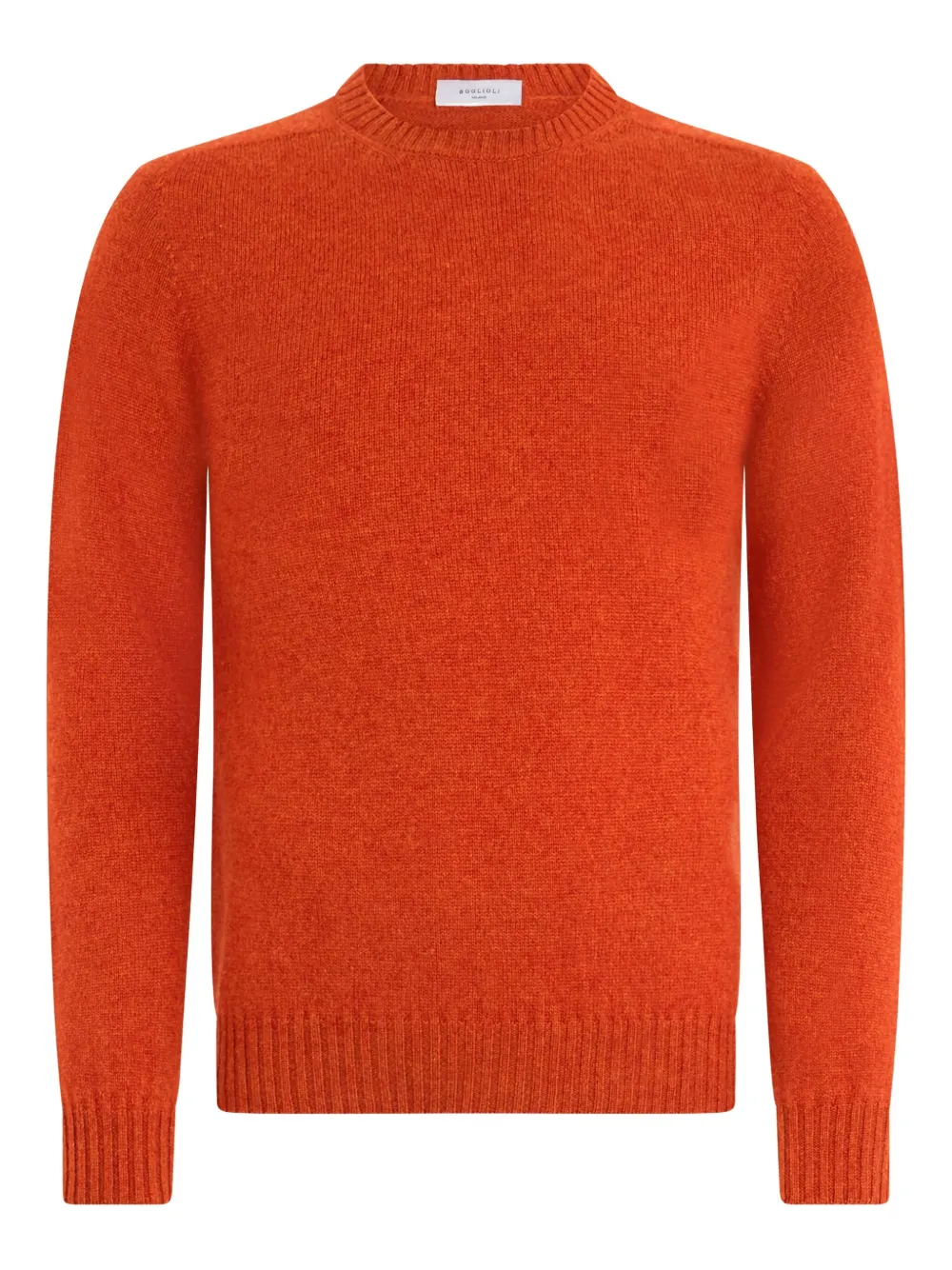 

Свитер с круглым вырезом Boglioli, оранжевый