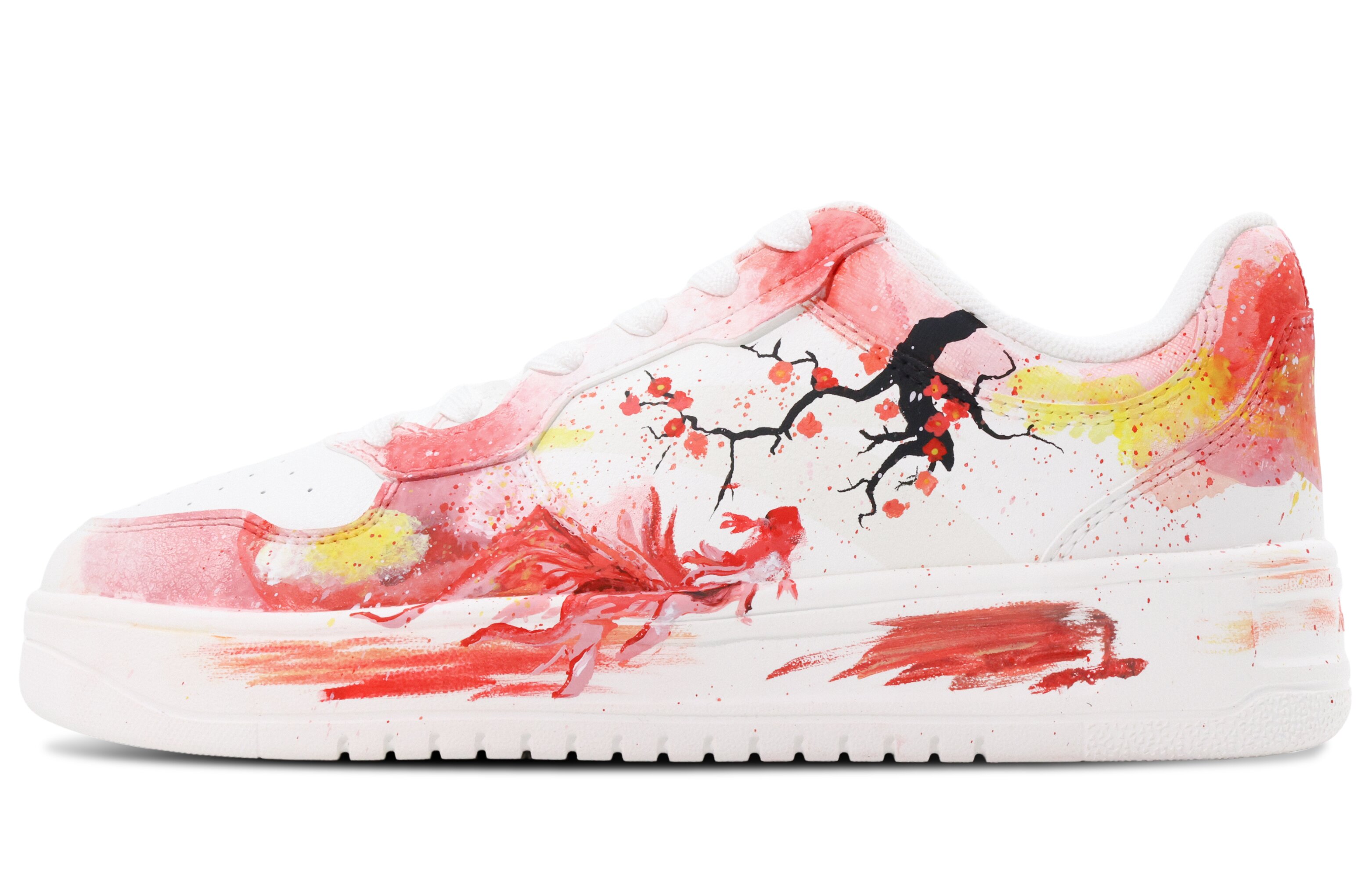 

ANTA Расслабленные нескользящие устойчивые к истиранию низкие кроссовки для скейтбординга мужские красный белый