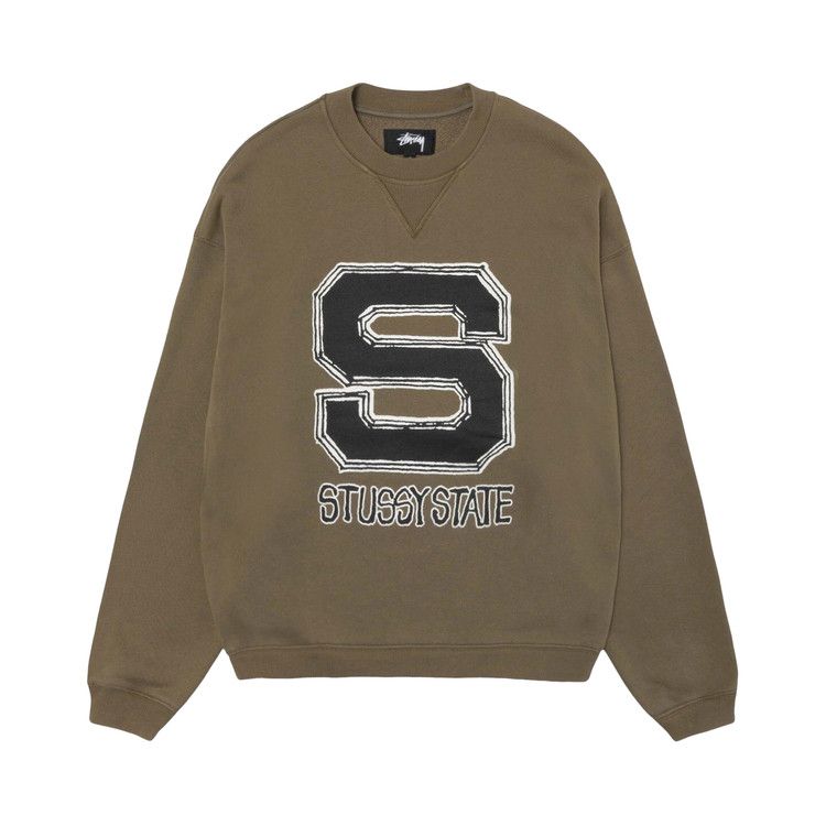 

Свитер Stussy State Crew, Olive