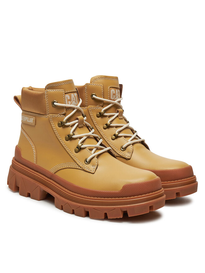 Ботильоны на шнуровке CAT Footwear Colorado Hardwear P111521, желтый — фото 2