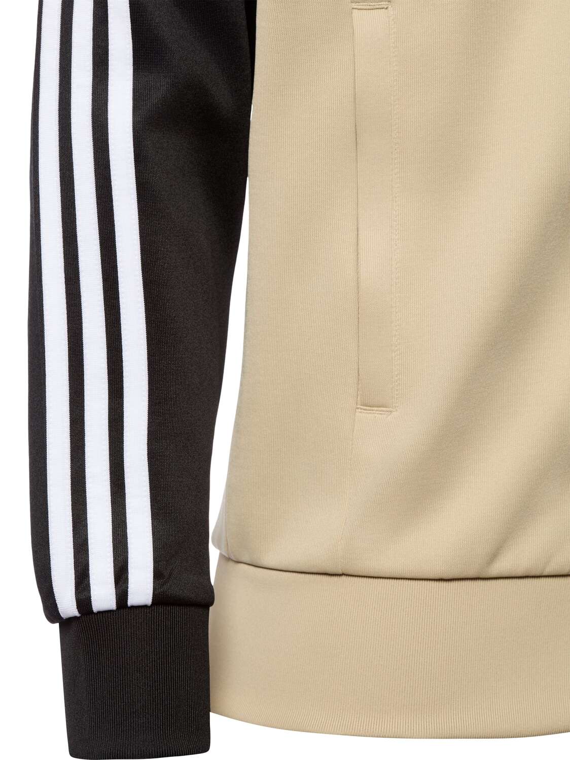 Adidas Originals Худи на молнии 'Stokha' в бежевом цвете — фото 3