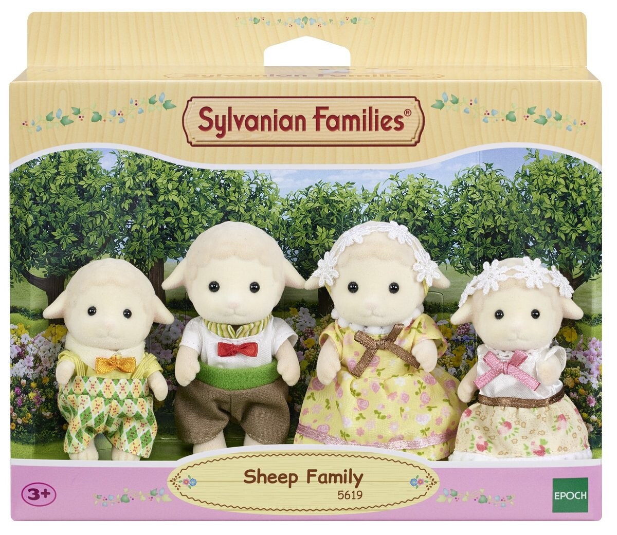 

Sylvanian Families, коллекционные фигурки, набор «Семейство овец» 5619