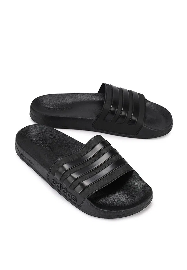 Шлепанцы для душа, Adilette, Adidas, черный