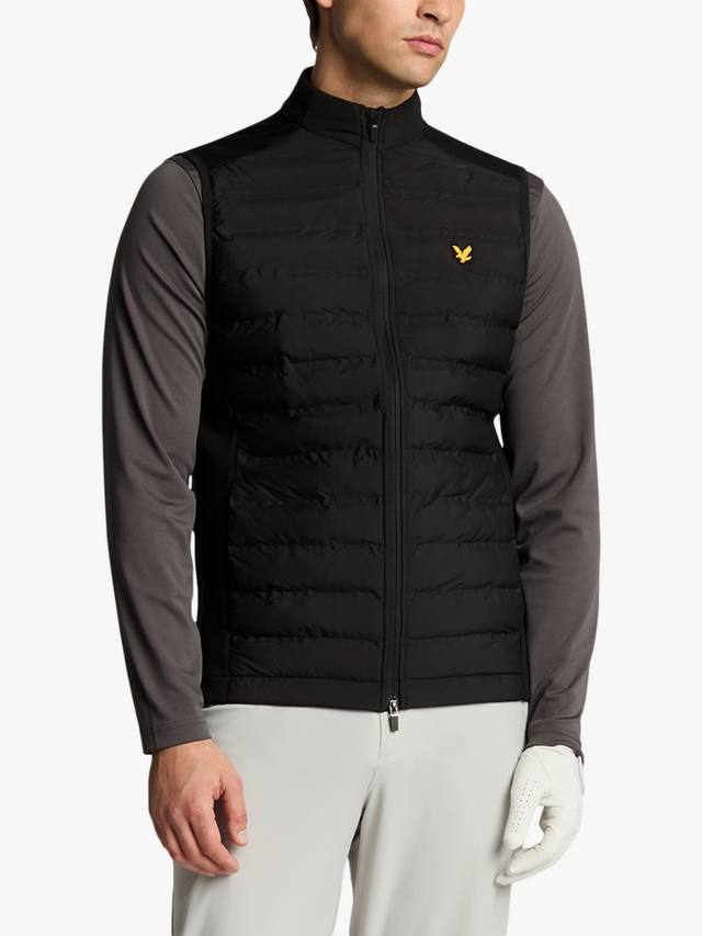

Гольфовый жилет Hybrid Lyle & Scott, Jet Black