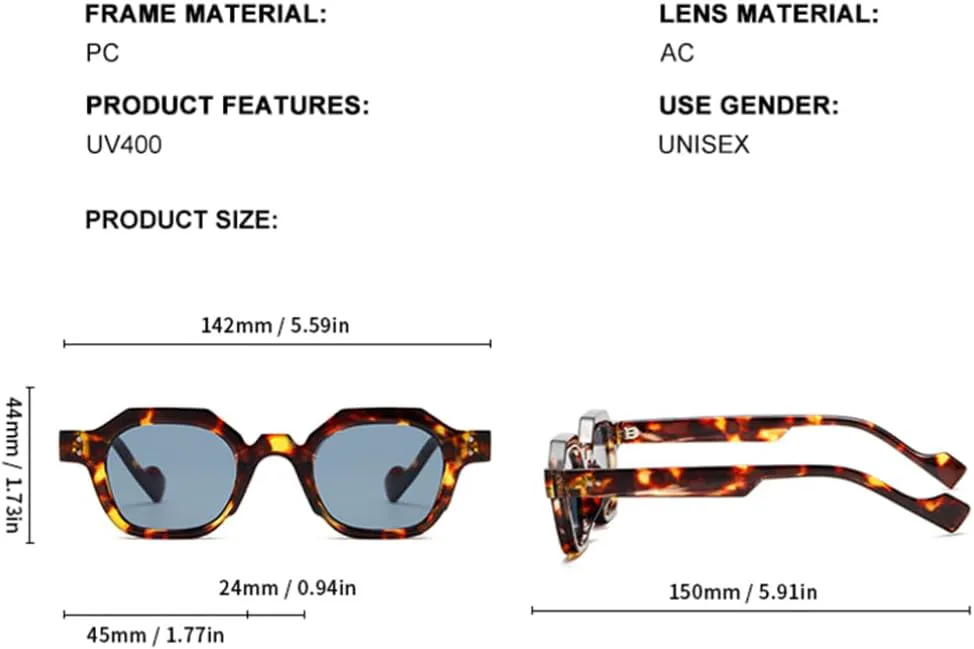 

Ретро-модные солнцезащитные очки для женщин и мужчин, классические винтажные солнцезащитные очки с защитой от УФ-излучения UV400 для активного отдыха SZVVBKK, Black