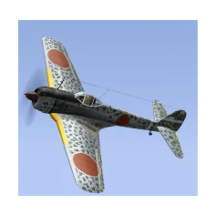

Накадзима Ки-43II, WWII Aircraft - Axis (1:144) (Reviresco)