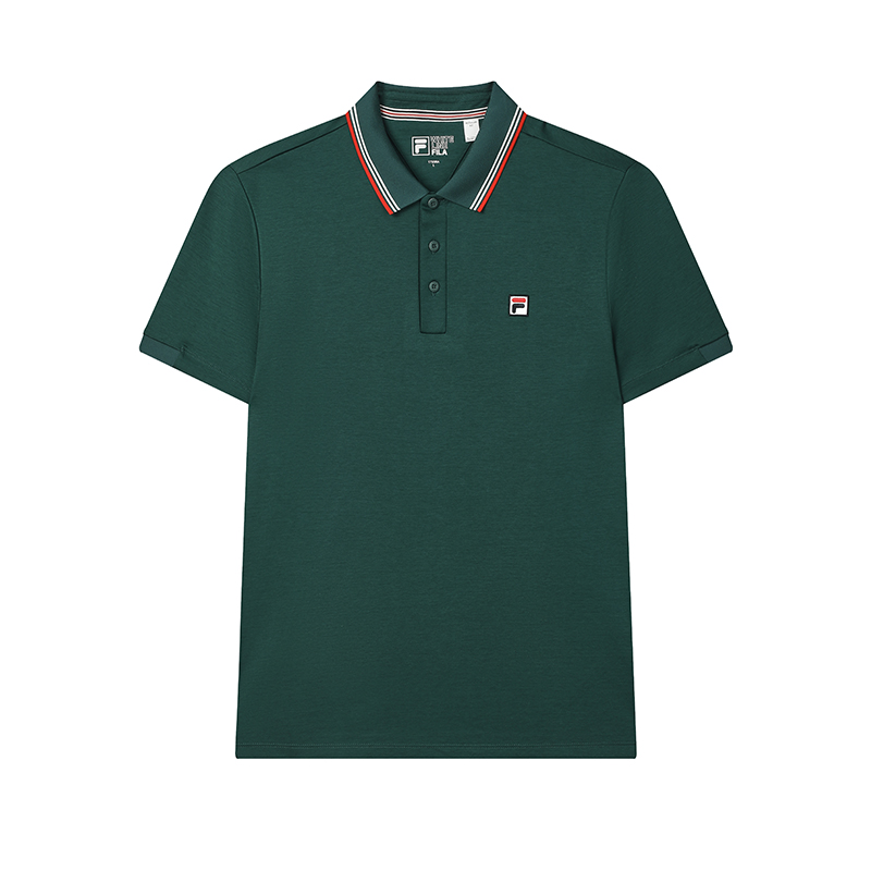 

FILA Поло мужское темно-лесной зеленый