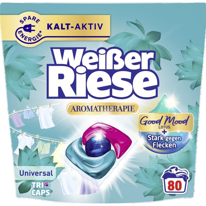 

Trio-Caps Universal Lotus Aromatherapy Good Mood 80WL Weißer Riese, 80 WL