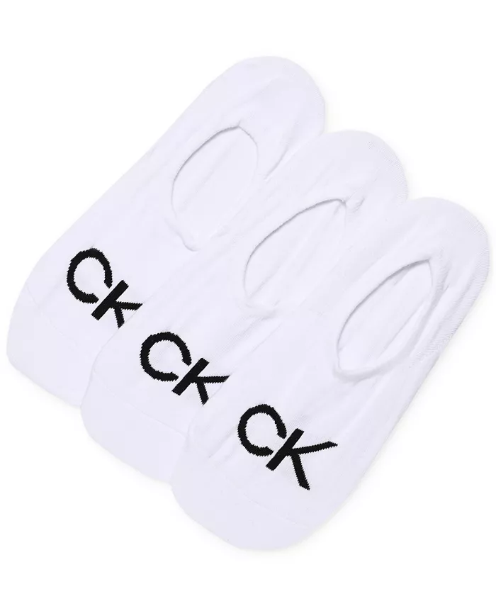 

Женские носки с логотипом, 3 пары, вязаные Calvin Klein, белый