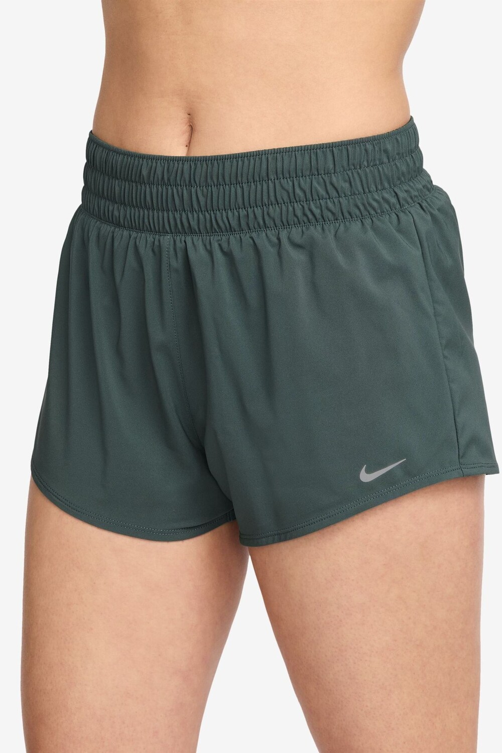 

Одни шорты dri fit средней посадки 3 дюйма на подкладке Nike, зеленый