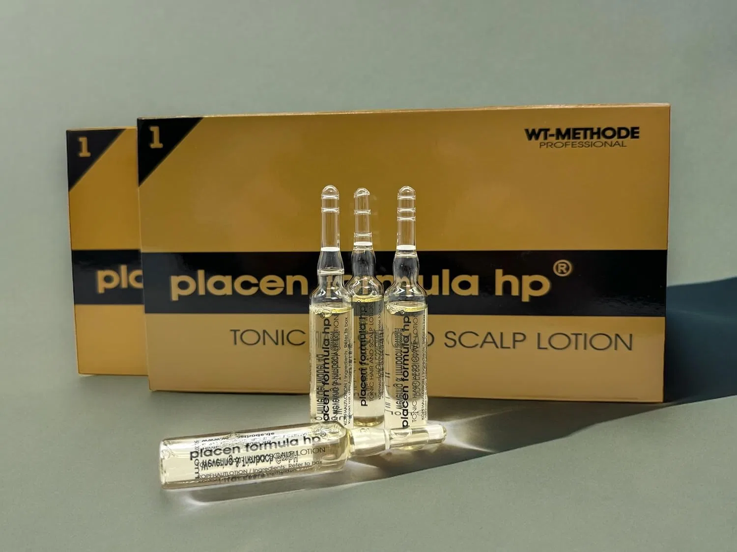 Лосьон для волос и кожи головы Placen Formula HP Tonic, 2x12 ампул, от выпадения волос Wt Methode Gmbh