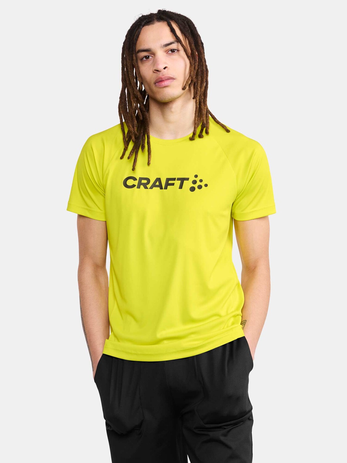 

Футболка Craft CORE ESSENCE LOGO TEE, желтый