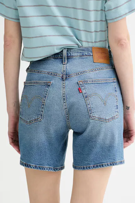 Шорты джинсовые 501 MID THIGH Levi's, синий — фото 3