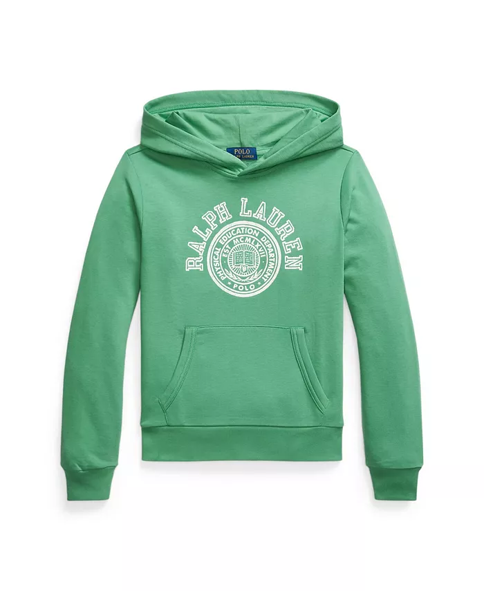 

Брендовая худи Big Boys из френч-терри Polo Ralph Lauren, зеленый
