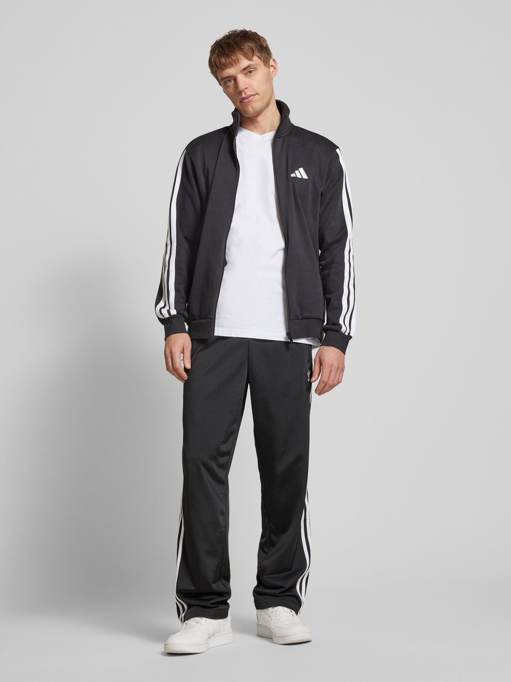 

Спортивные брюки прямого кроя с этикеткой, модель «FIREBIRD» adidas Originals, черный