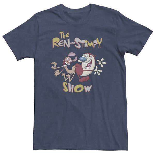 

Футболка Big & Tall Nickelodeon Ren and Stimpy Show Licensed Character