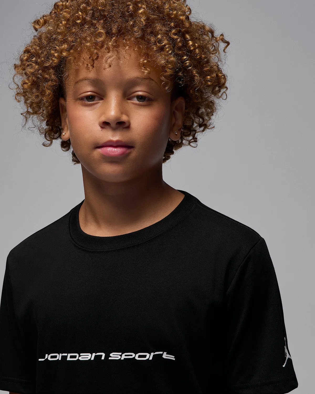Детская футболка Jordan Dri-FIT Sport, Black — фото 3