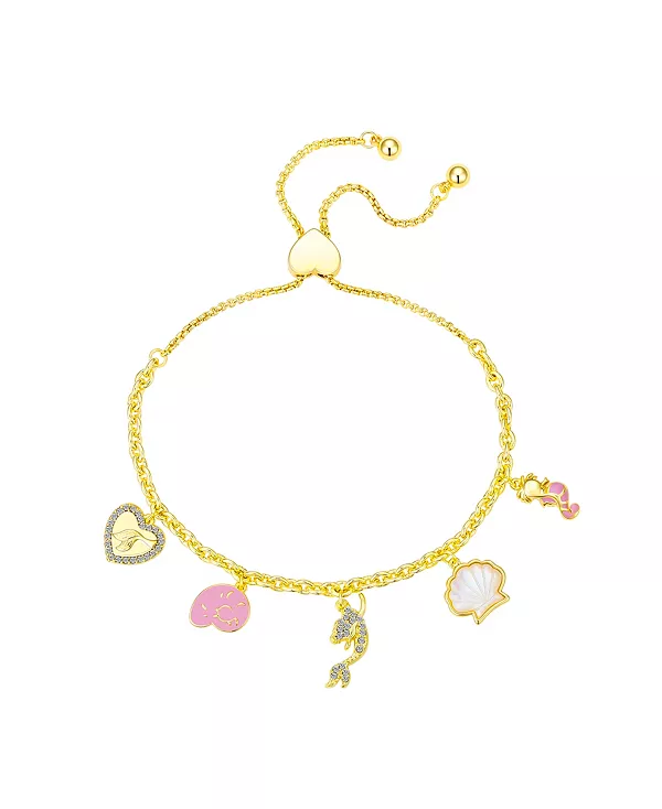 

Браслет-Боло «Русалочка» из кристаллов и перламутра Disney, gold