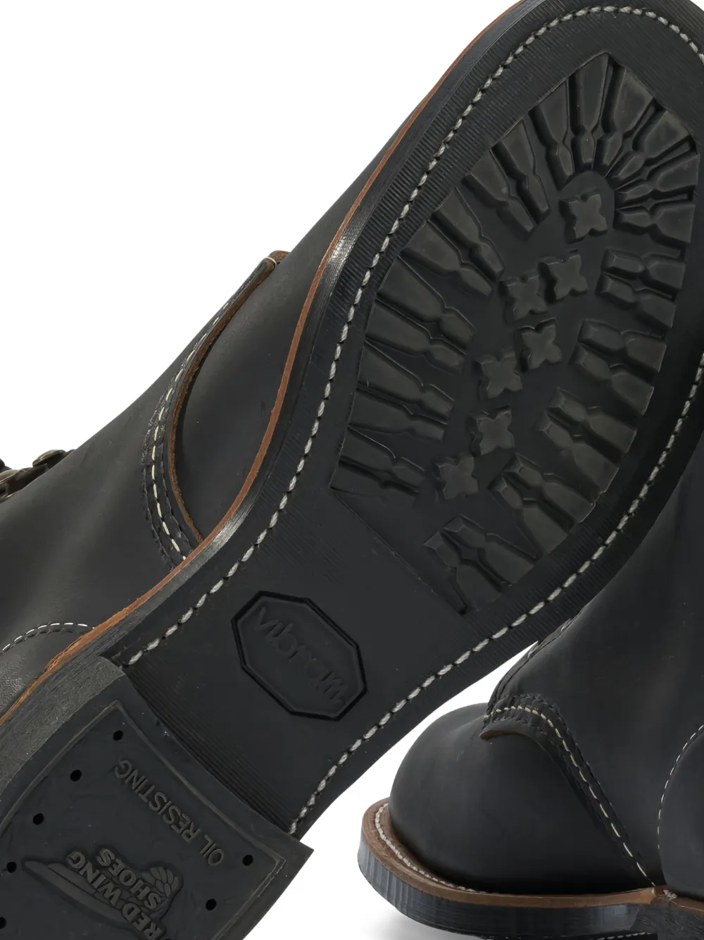 Ботинки Blacksmith на шнуровке с простроченными деталями Red Wing Shoes, черный — фото 4