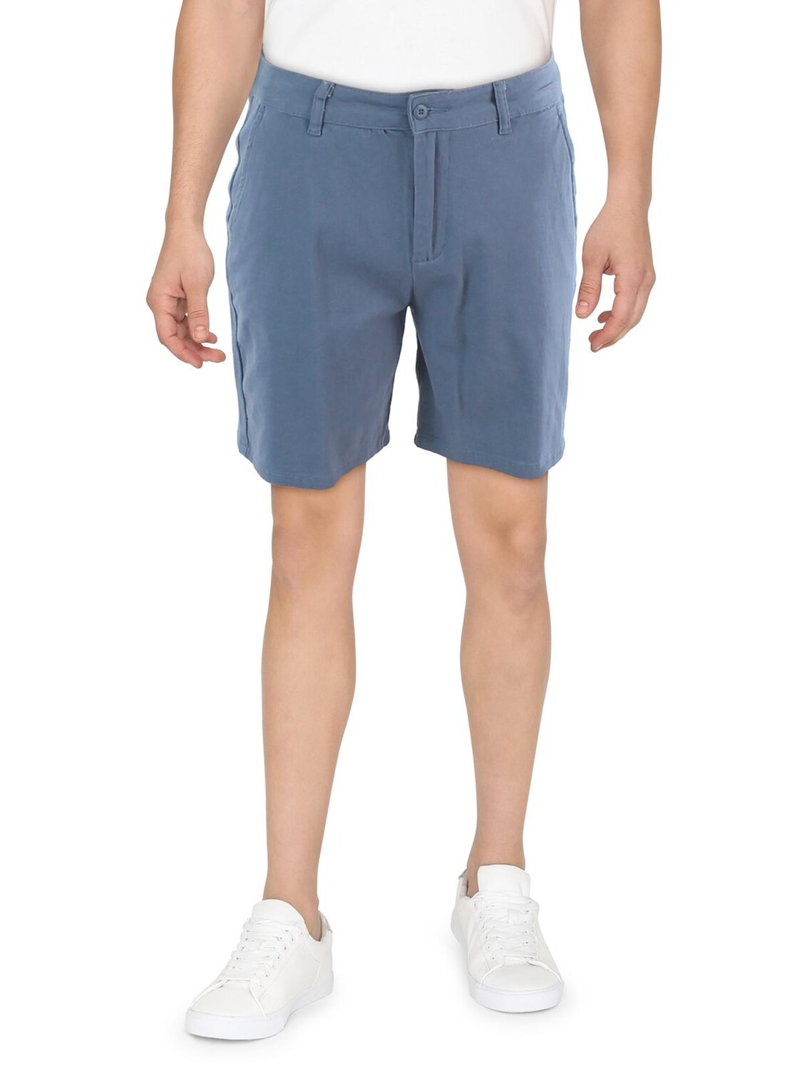 

Мужские шорты чинос средней посадки цвета хаки And Now This, цвет Washed Blue