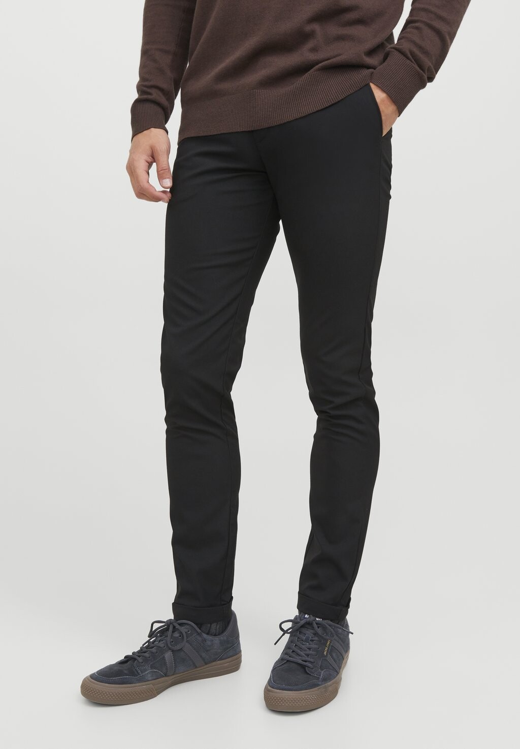 

Чиносы Jwhmarco Slim Fit Jack & Jones, черный