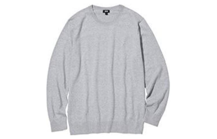 

Свитер унисекс серый Uniqlo, серый