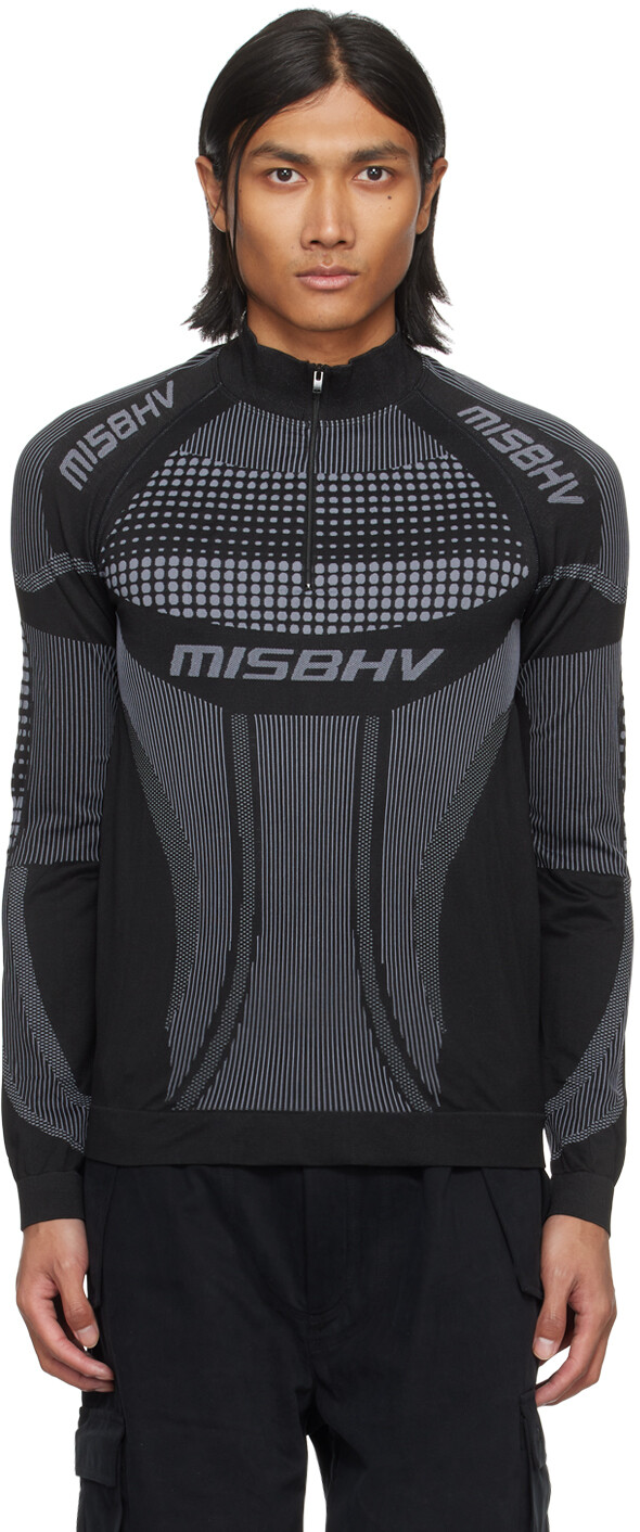 

Черный спортивный свитер Europa Misbhv, цвет Muted black