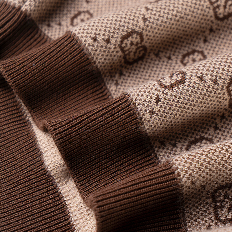 Детский свитер GUCCI, цвет Brown — фото 3