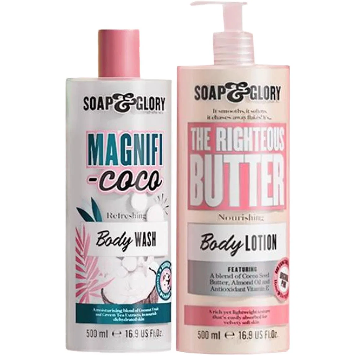 Набор для ухода за телом SOAP&GLORY с ароматом кокоса и розы