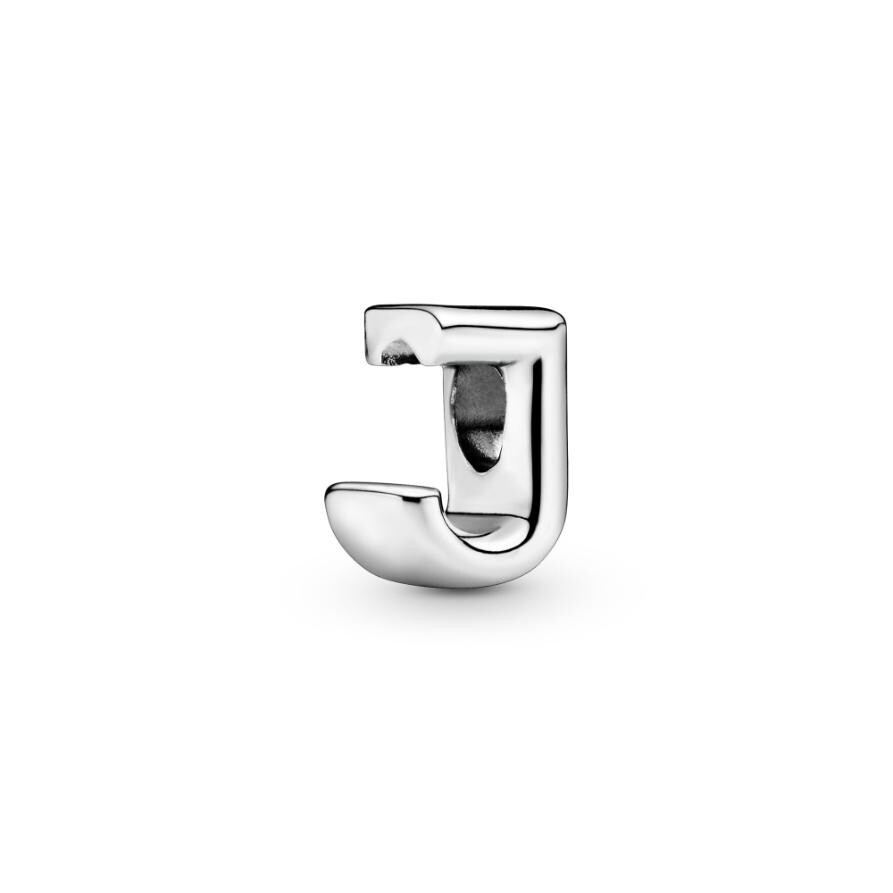 

Шарм Letter J Alphabet Pandora, стерлинговое серебро