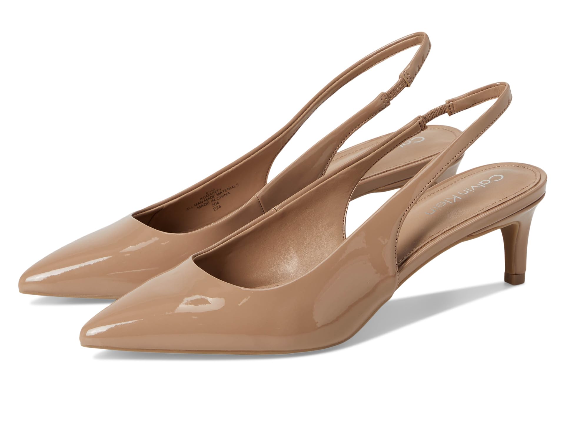 Туфли Calvin Klein Dainty, Light Natural Patent 1