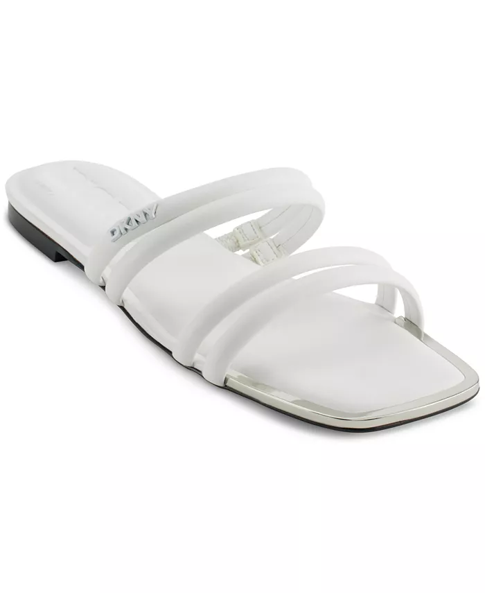 Женские сандалии Dee Strappy Slide DKNY, белый