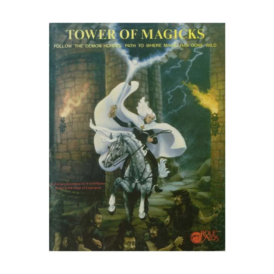 

Модуль Tower of Magicks, Roleaids - Fantasy Modules & Supplements (D&D, AD&D)