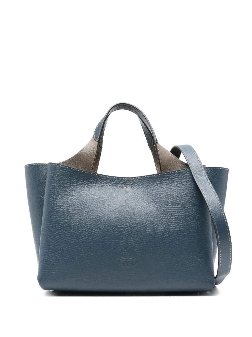 

Мини кожаная сумка TOD'S, синий