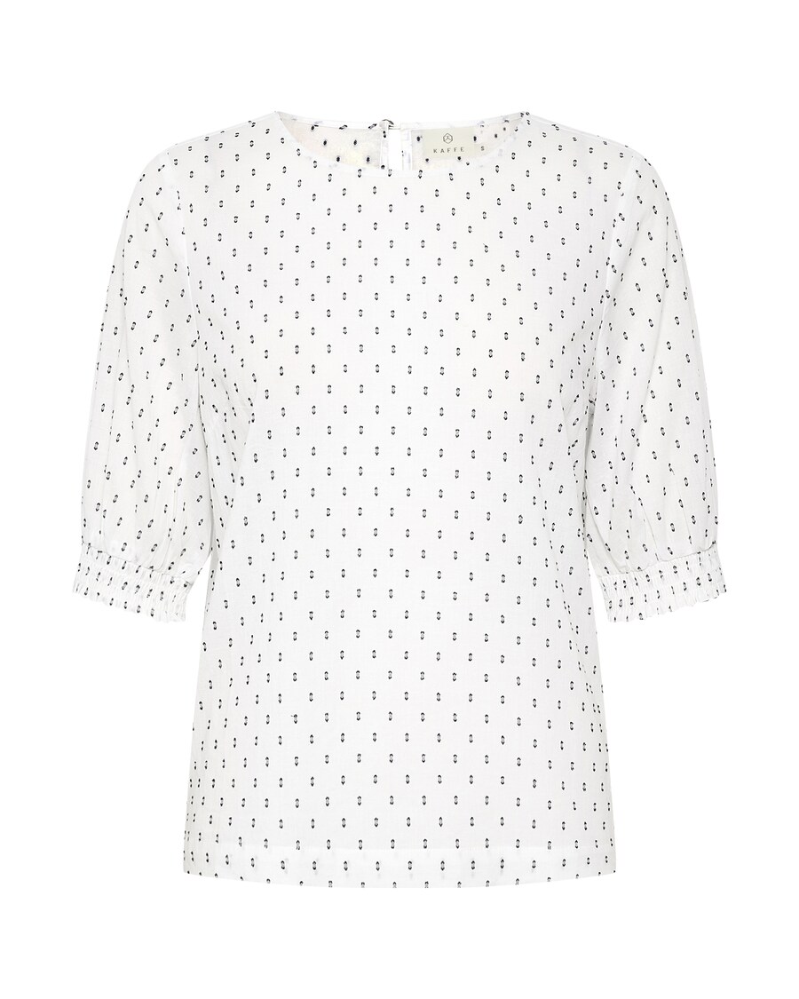 

Блузка с коротким рукавом Kaffe Blouse Eldora, белый