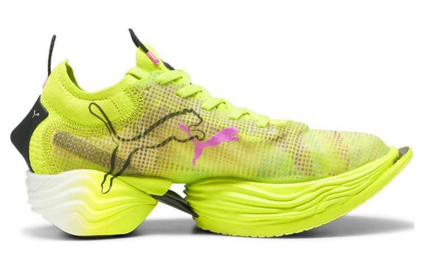 Кроссовки fast-r nitro elite 2 shoes 'green black red' Puma, зеленый — фото 2
