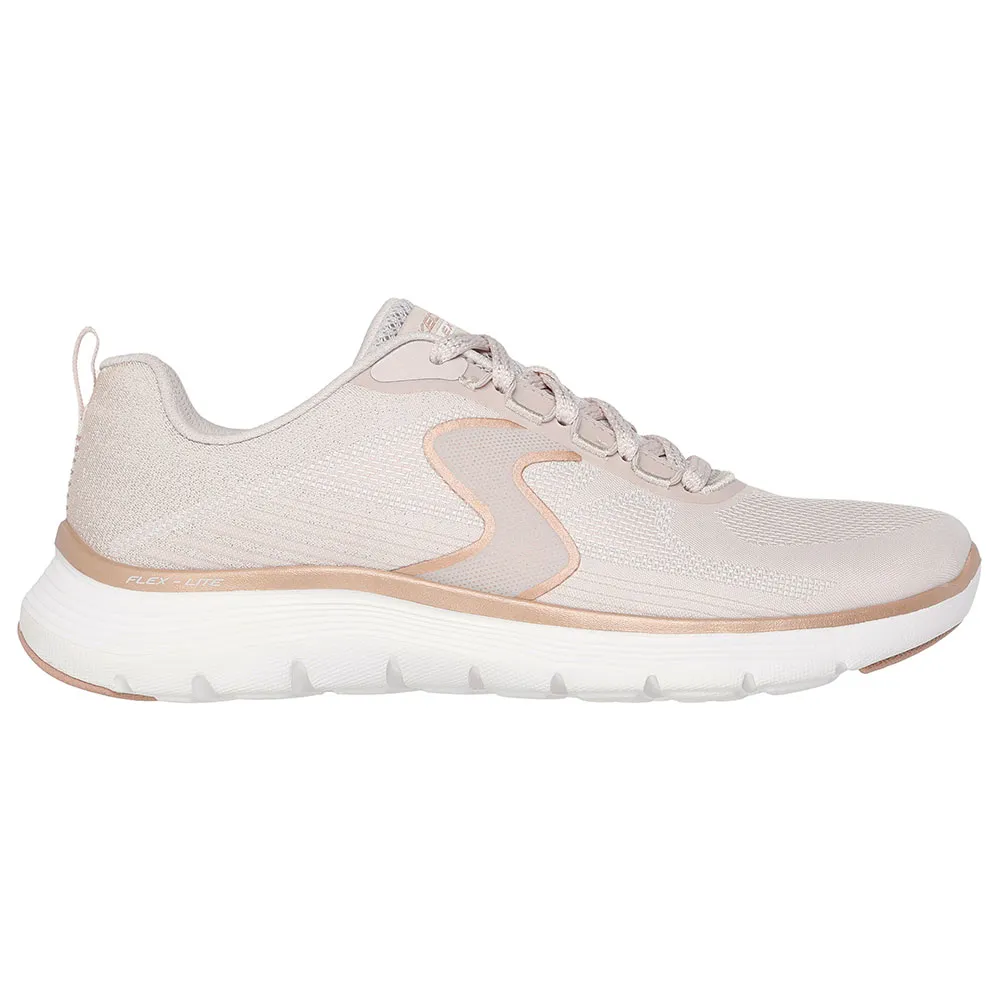 Кроссовки Skechers Flex Appeal 5.0 Luxe Glow, бежевый — фото 3