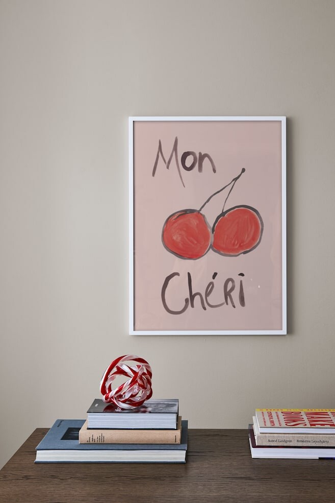 

Плакат «мон шери» Postery, 50x70 см, коричневый