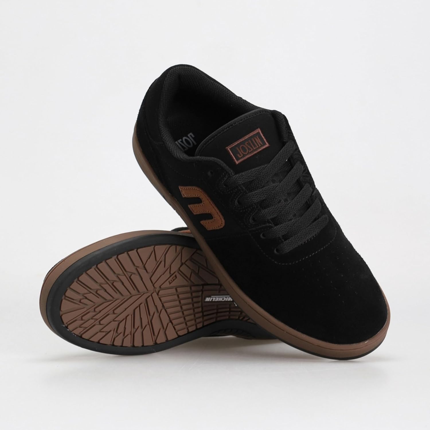 Мужские скейтбордические кроссовки Etnies Chris Josl1n Pro Michelin, черный/коричневый — фото 3