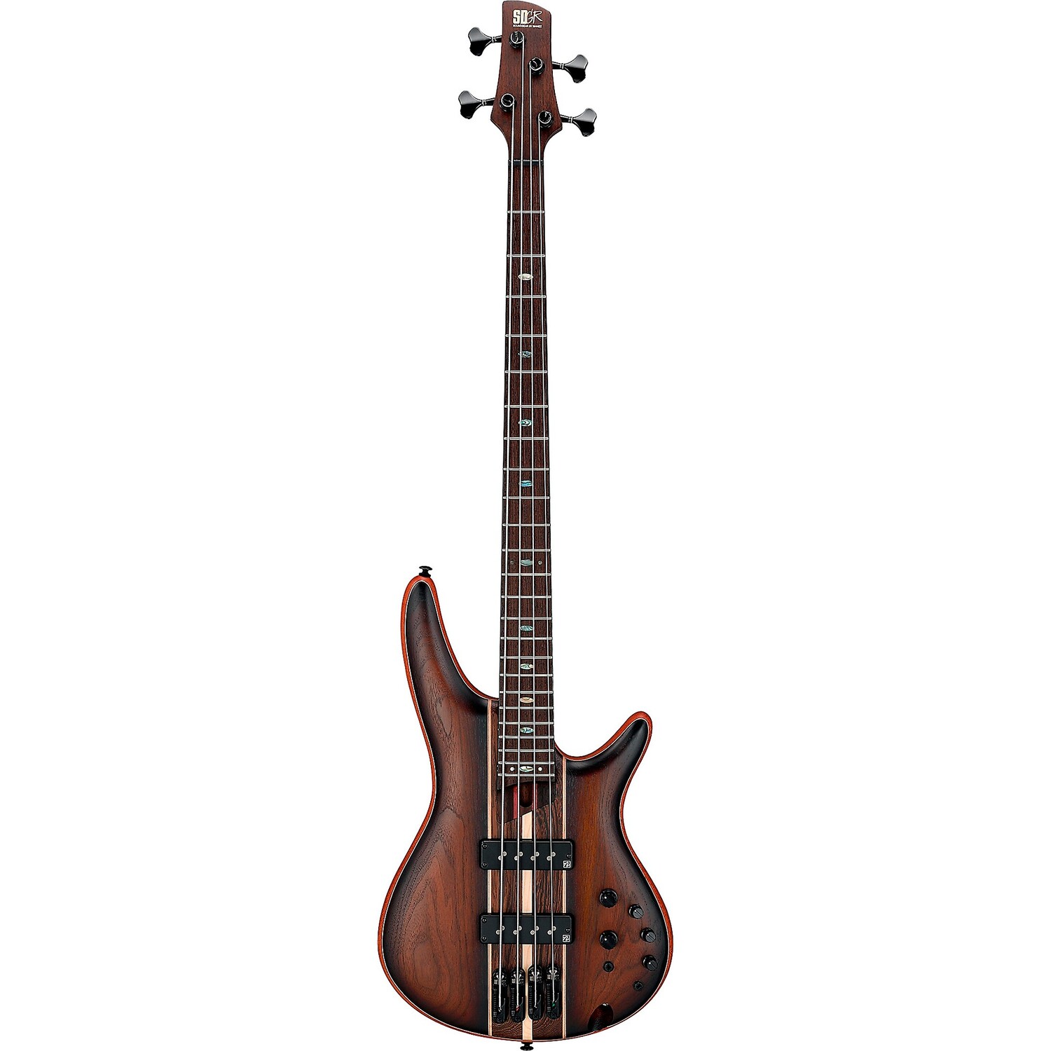 

Ibanez Premium SR1350B 4-струнная электрическая бас-гитара Dual Mocha Burst Flat