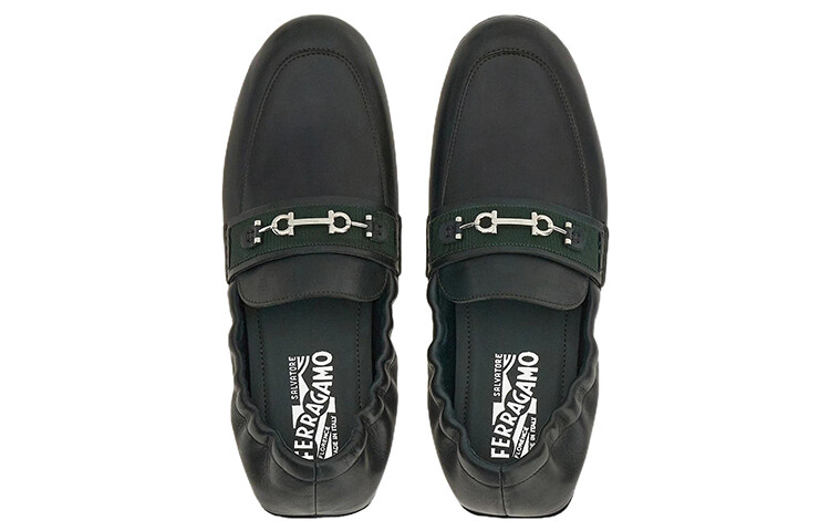 Gancini Men"s Casual Men Low-top Holly Blue Ferragamo — фото 3