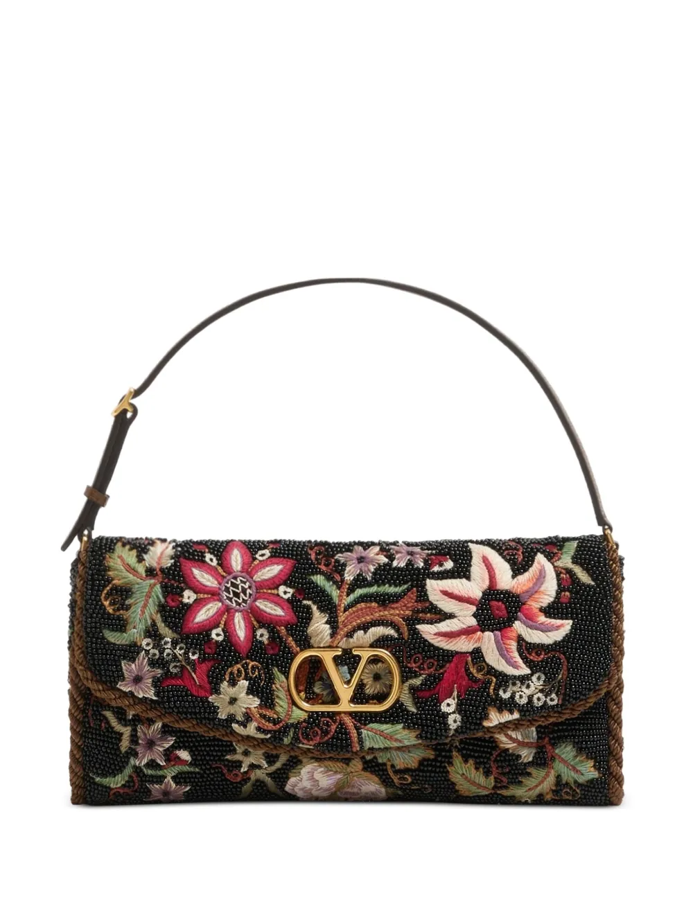 

Клатч с логотипом VLogo Signature Valentino Garavani, черный