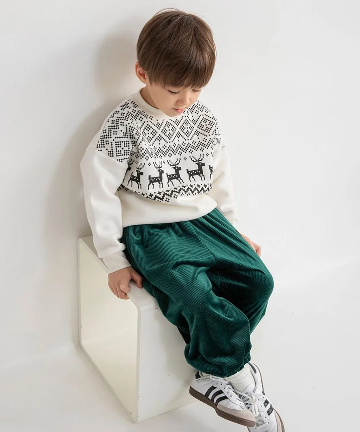 Детская толстовка на флисе Blanchesse mini, ассорти, бордовый — фото 4