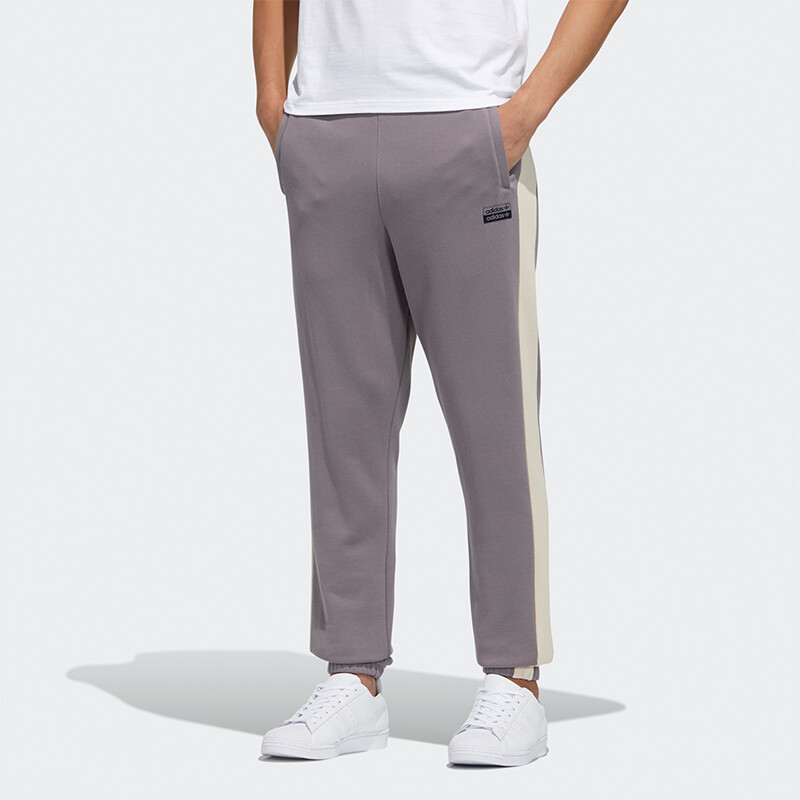 RYV Knit спортивные штаны мужские серо-коричневые Adidas Originals, коричневый — фото 2