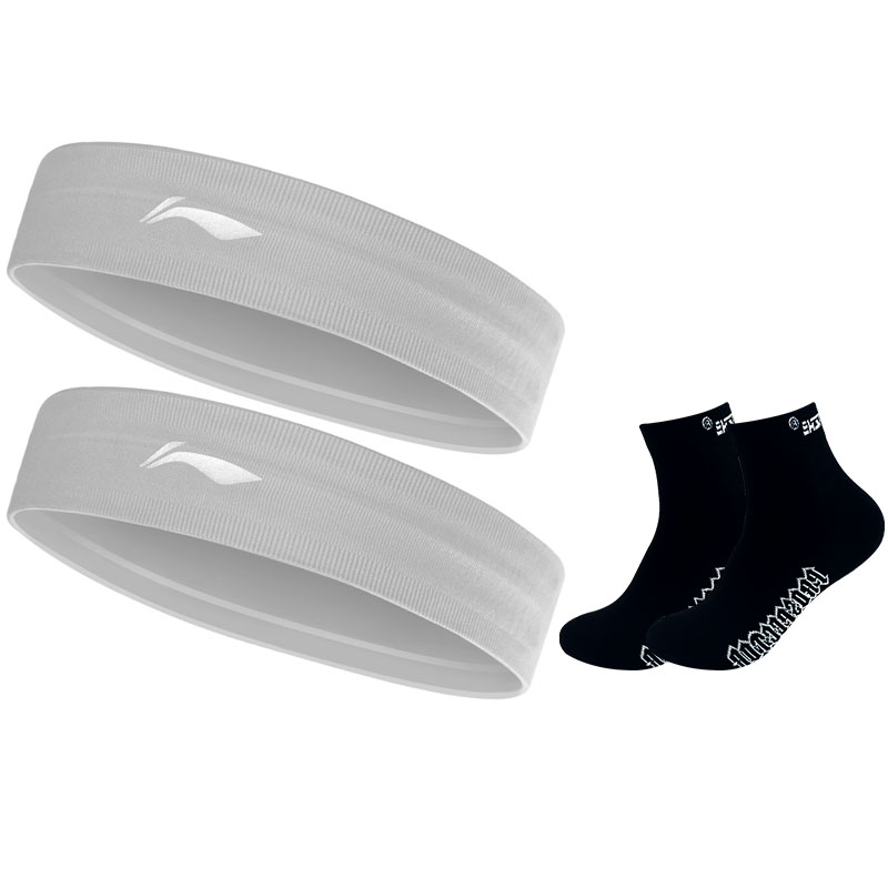 

Тренировочные повязки для бега и фитнеса унисекс, отводящие влагу LINING, черный