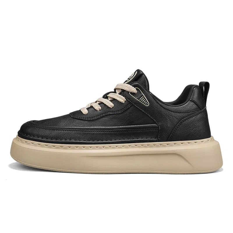 Кроссовки повседневные из кожзама YEARCON Black