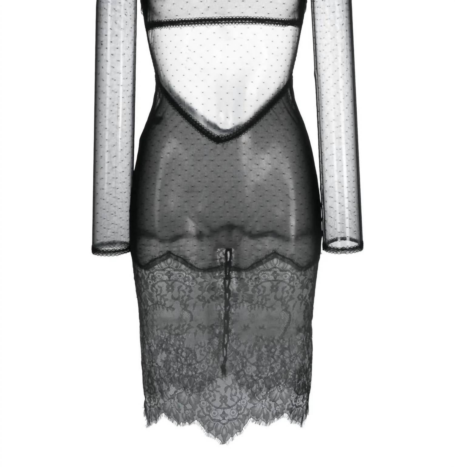 

Платье Inspiration Divine Racerback черного цвета Maison Close