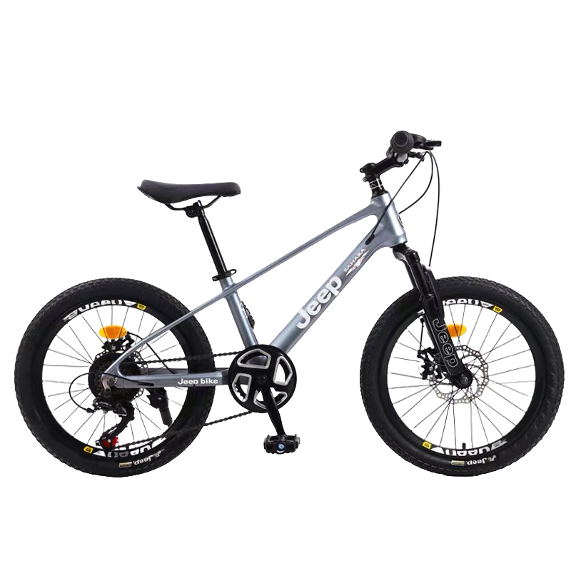 

Горный велосипед magnesium alloy disc brake для подростков Jeep, серый