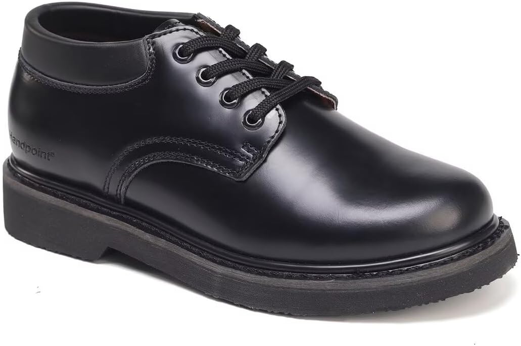 

Черные туфли для мужчин, кожаные классические оксфорды с шнуровкой, формальная обувь для строительства и повседневной носки Rocklobster