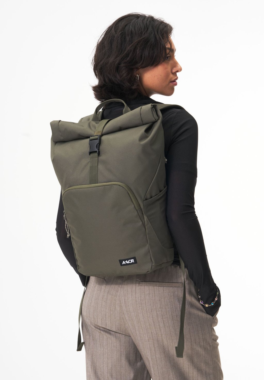 

Рюкзак ROLLTOP SMALL AEVOR, зеленый
